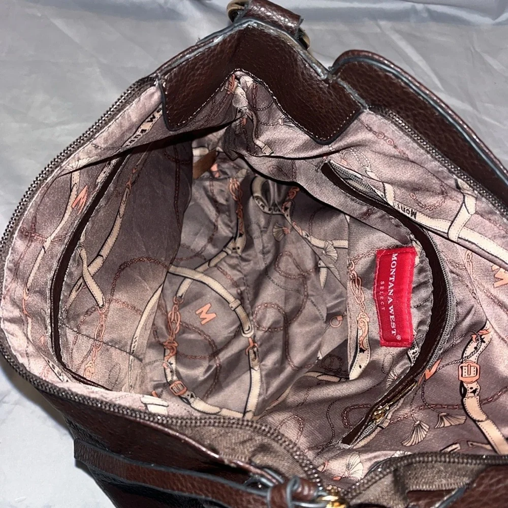 Montana West vegan leather hobo shoulder bag in coffee